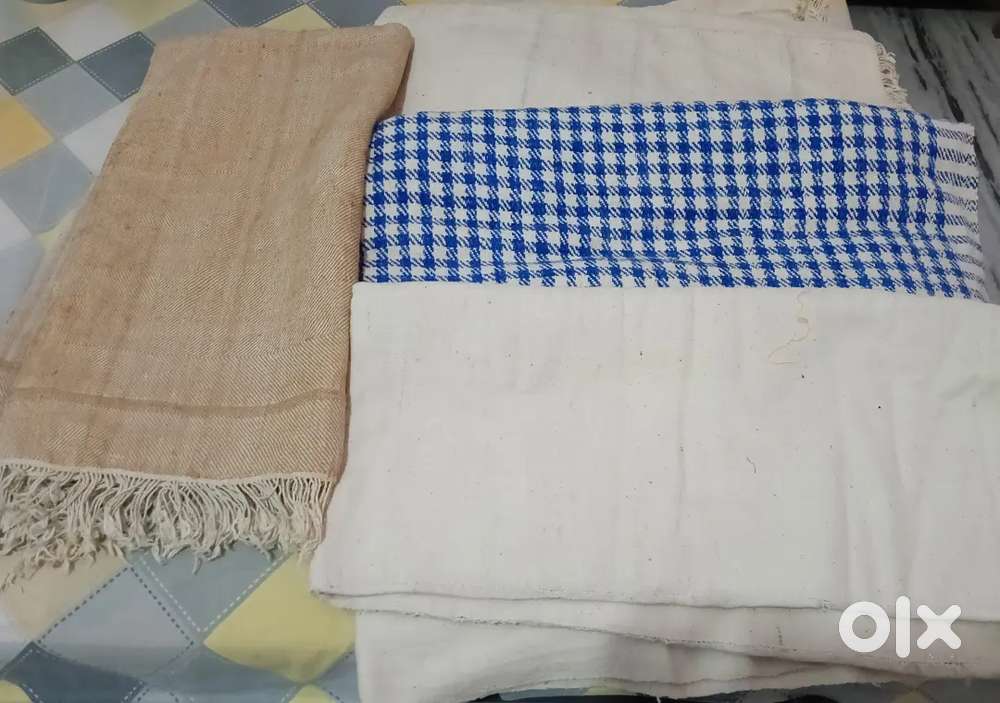 Set of 4 Home made khes (blanket)
