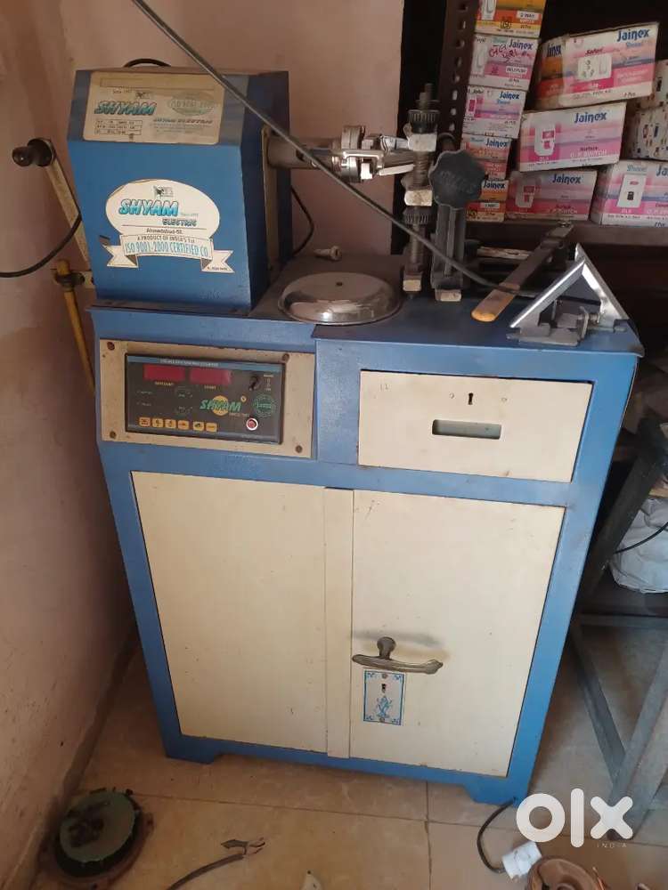 Fan Winding Machine + heavy duty single phase motor