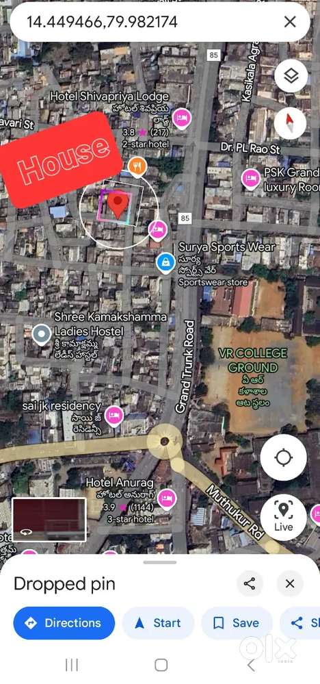 VRC: 1BHK for Rent 5 mins walk from VRC