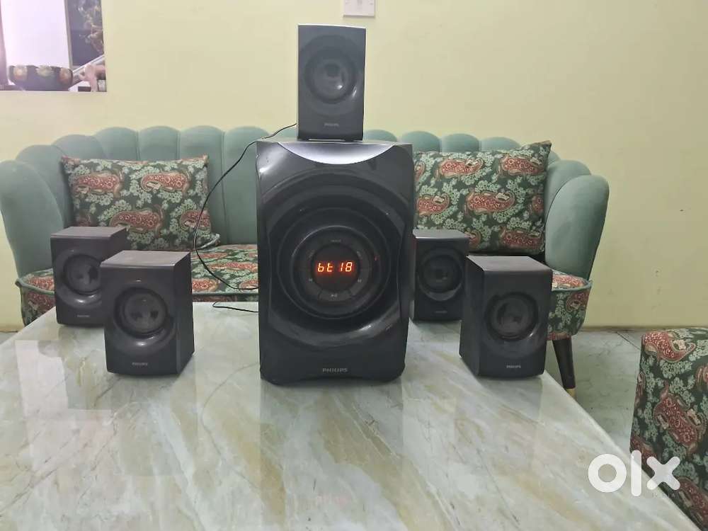 Philips home theatre audio 5.1 channel, 120W