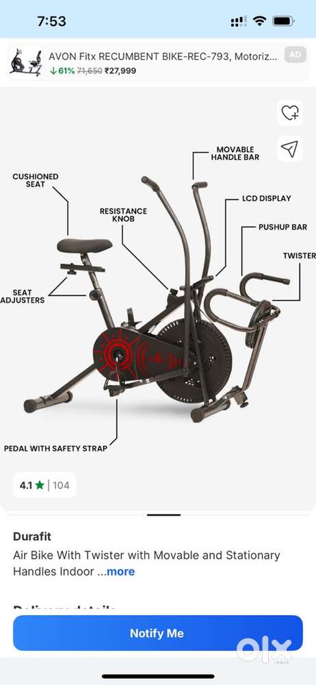 Durafit Airbike