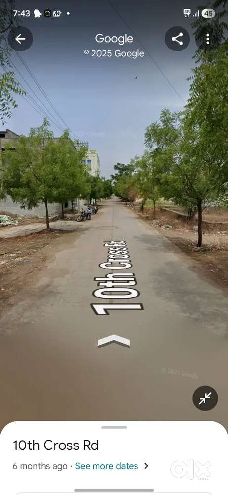 Property on 45 Feet broed Road.semi Comercial plot