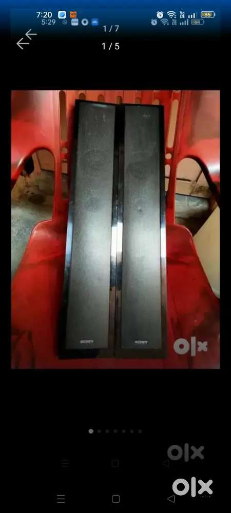 Sony front left,right suround long speekers model no-Ssts-126 imported