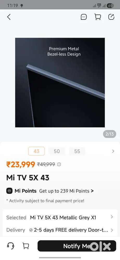 smart tv 3 years old no scrathes very neat condition