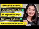 Part Time Work From Home Oppertunity