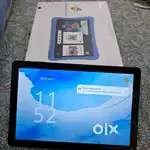 Plimpton upgraded kids tablet, screen protector not even peeled.