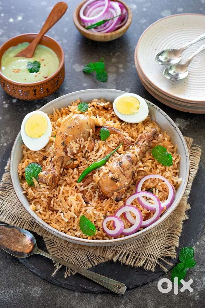 Veg and non veg biryani