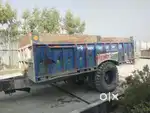 Tractor trolley double Terra