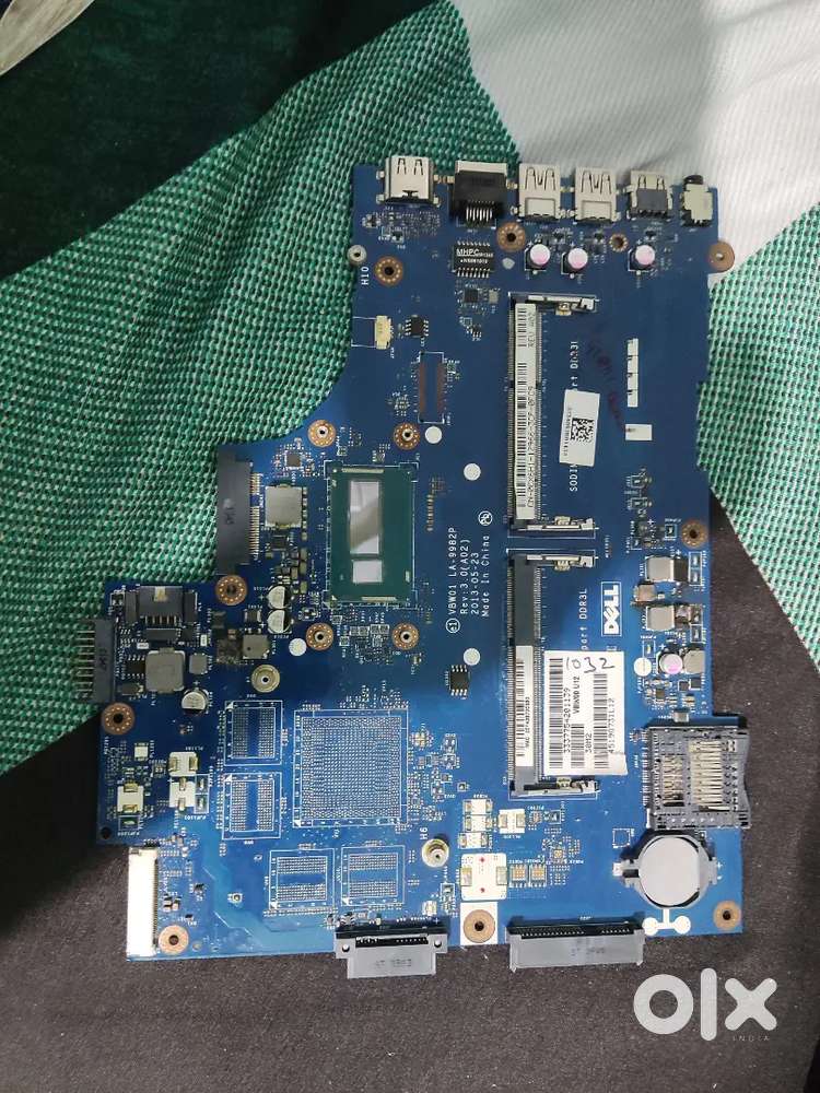 Motherboard + Wi-Fi Card + DDR3L 4GB Ram + Laptop Fan