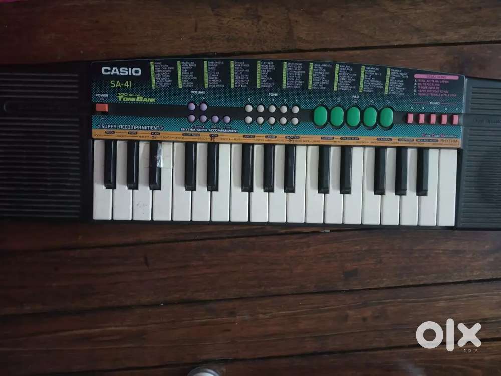 CASIO SA-41 100 Sound Tone Bank