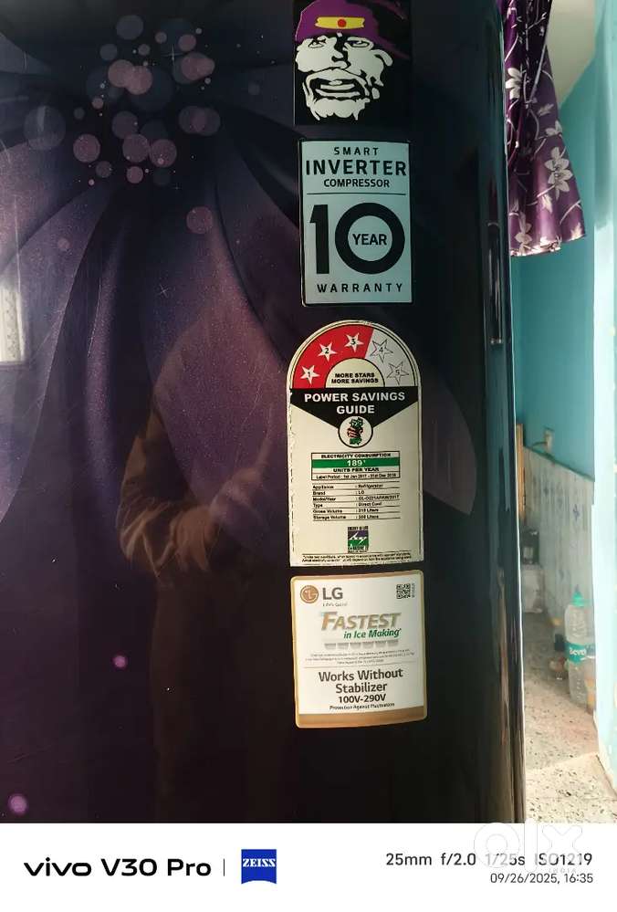 Lg fridge sale good running condition