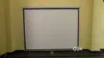 Projector Rollable screen - 100 inches