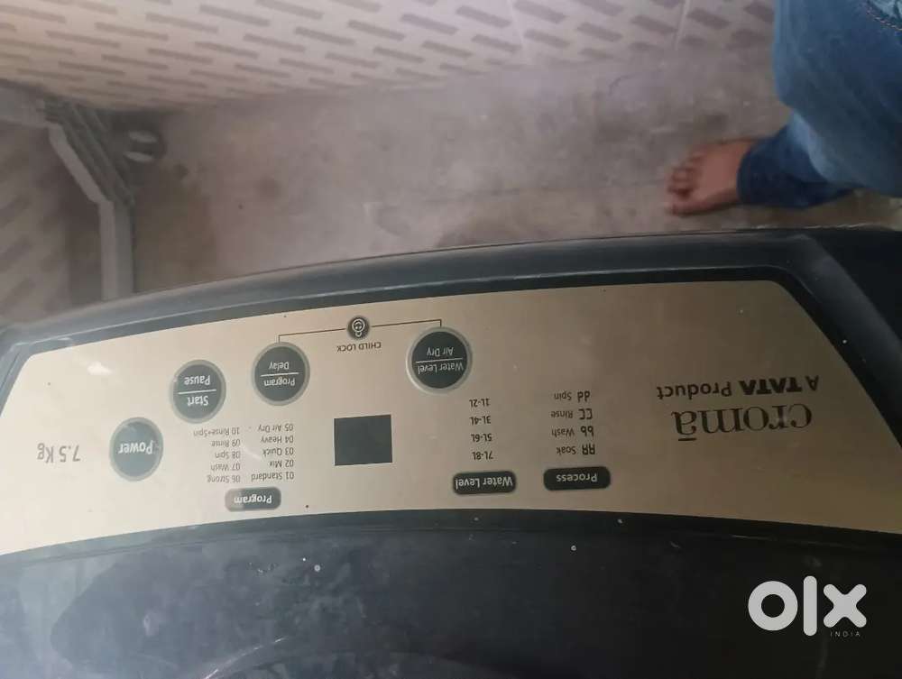 Croma 7.5 Kg top load