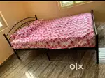 Brand new king size rot iron bed available