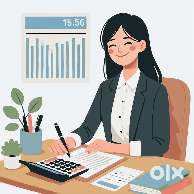 Accountannt with gst and tds knowledge