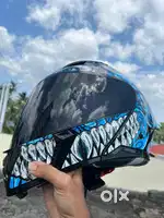 Steel bird air convertable to half face  new helmet (one month old) .