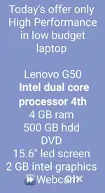 Lenovo G50 Laptop
