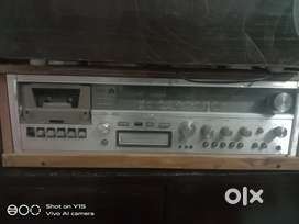 Akai turntable beltdrive & ep record disc 40 disc malyalam