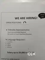 Telesales , tele caller