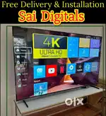 45 Smart Android OLED TV 2 Year Full Replacement GUARANTEE With Bill