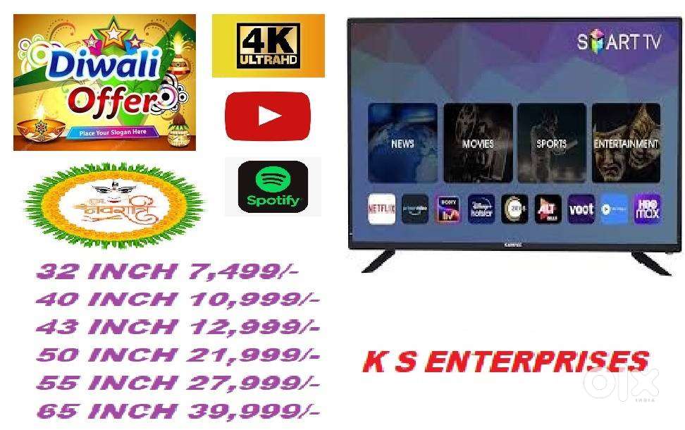 50 INCH FULL UHD 4K SMART TV @21,999/-
