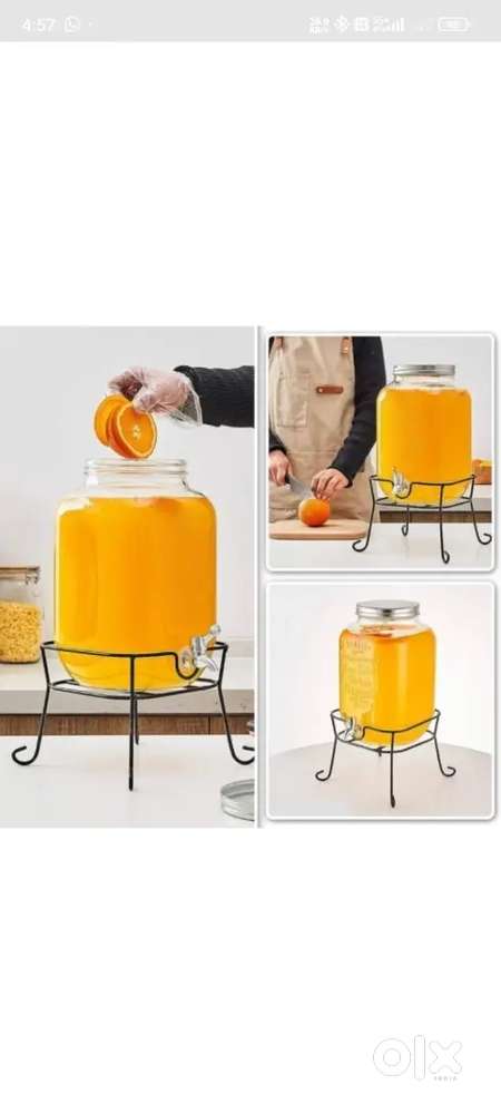 Glass Beverage Dispenser