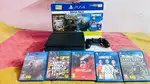 PS4 slim with 5 free CD