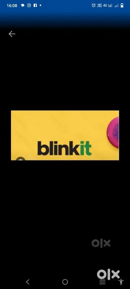 Hiring for chandigarh blinkit delivery boy job