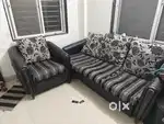 King Size Bed & Sofa With Cushions