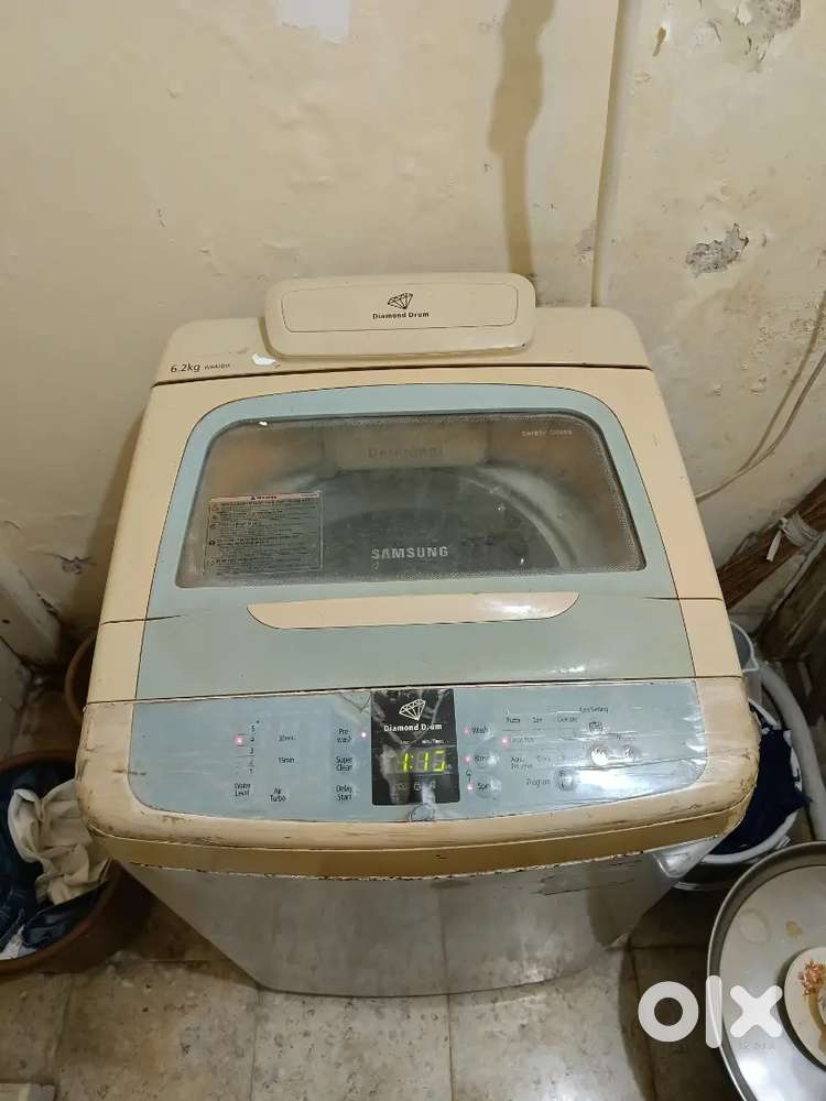 DAIMOND DRUM 6.2 kgs SAMSUNG FULLY AUTOMATIC WASHING MACHINE