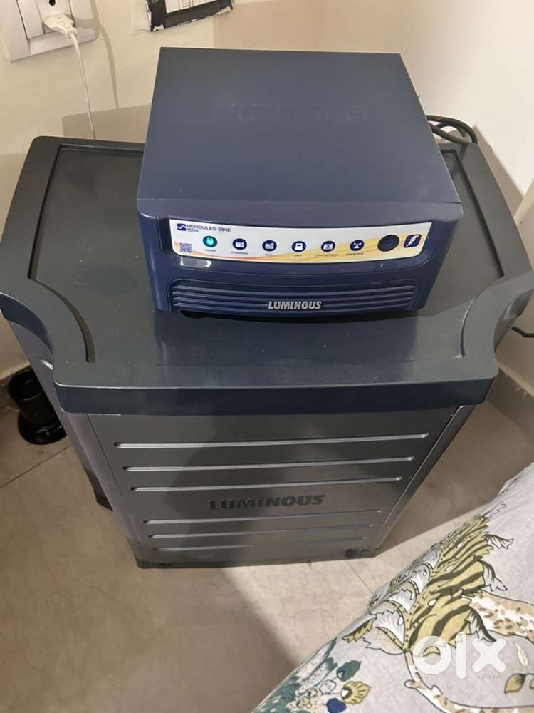 Luminous Inverter and battery for sale