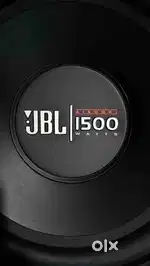 JBL subwoofer 1500w ( only serious buyers contact me )
