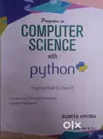 Class 12th & 11th computer science python practical book /sumita arora
