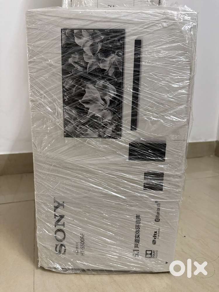 Unopened Sony home theatre 5.1 sound bar purchased outside India