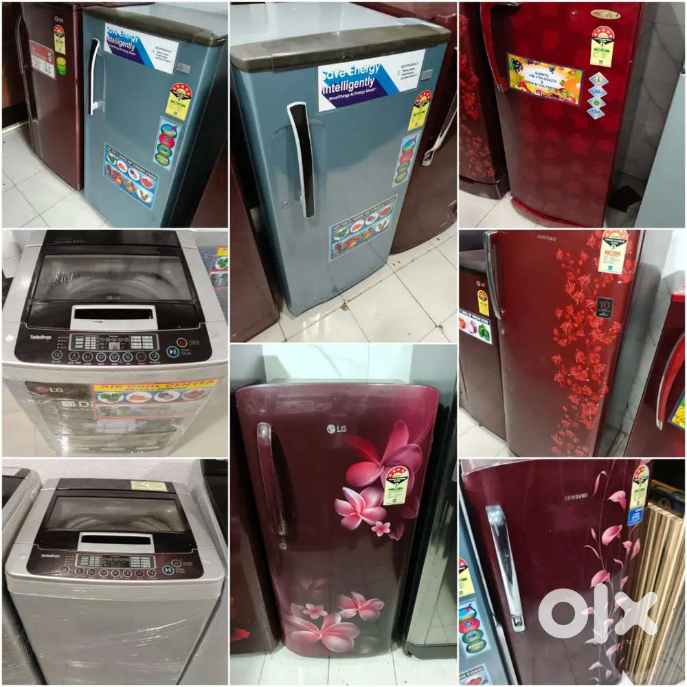 5 YEAR WARRANTY_ WASHING MACHINE FRIDGE AC _FREE DELIVERY_ LESS USED