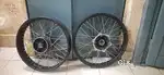 Steel rims of bullet bike