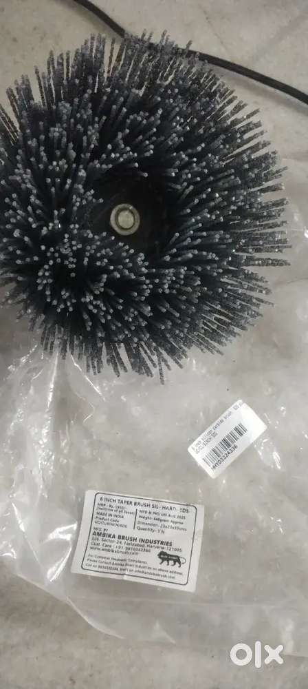 Drilling machine ka 6 inch brush and brass brush