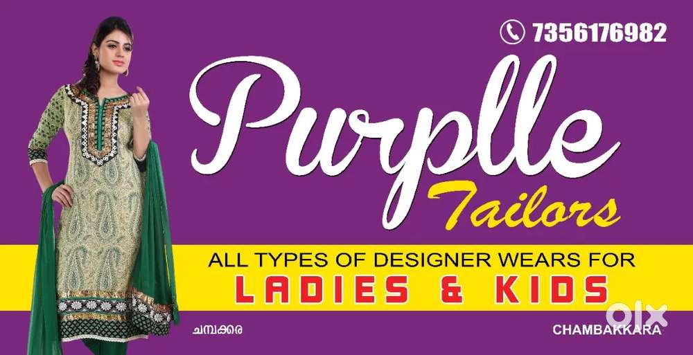 Need experienced designer tailors are wanted. Cutting also should know
