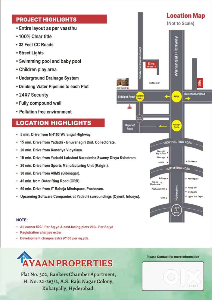 Buy 1 plot Get 1 plot free@Aler