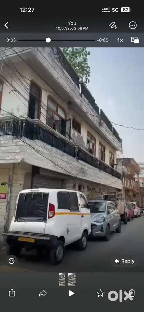 200 gaj double story house