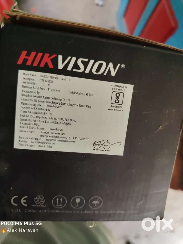 Hik vision caamera New condition