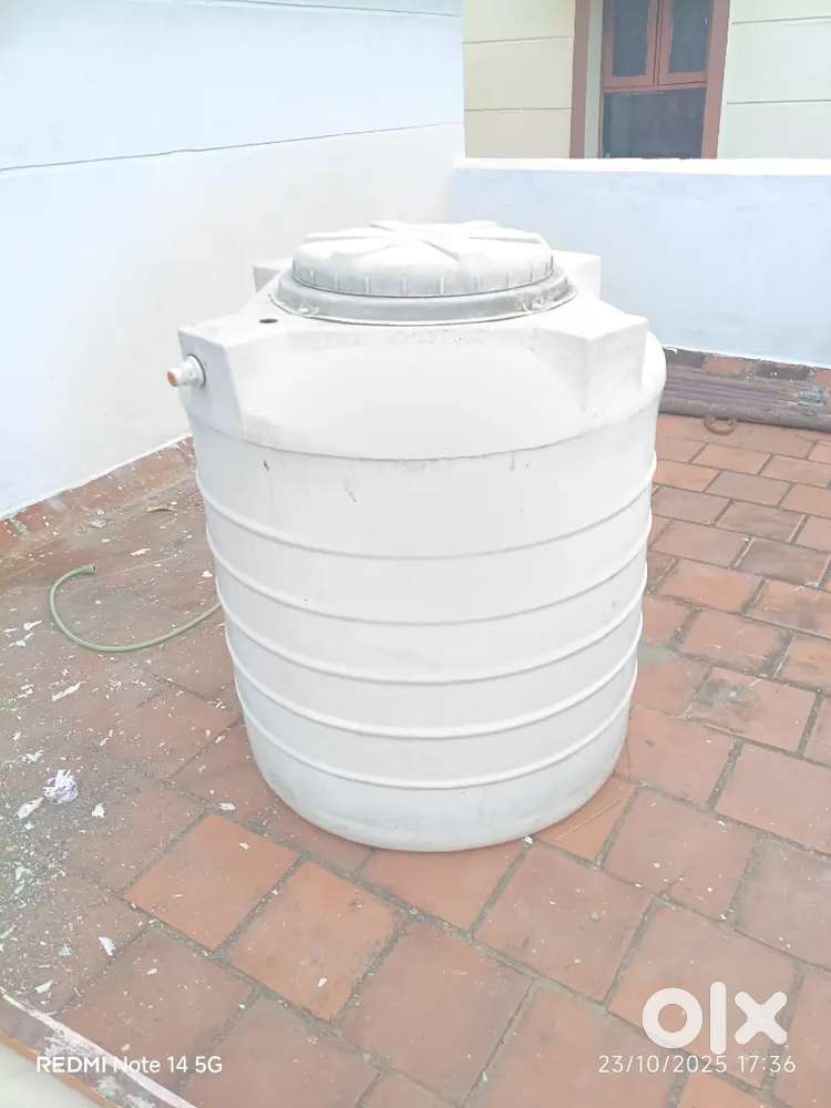 Water tank used and 1 ASM ashirwaad pipe Airtel dth
