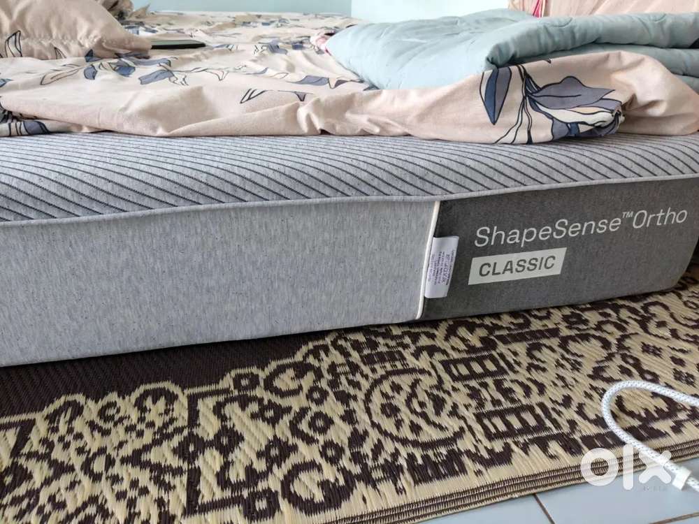 Office chair ,  Foldable table and queen size mattress (6.25 *5 feet)