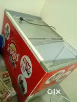 Two door glass commercial fridge