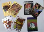 2 GOLD, 2 Silver, 2 Black, And 1  RARE Rainbow card only in  Rs 129