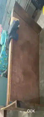 Wooden Single bed 6/3 and 2 mattress For Sale