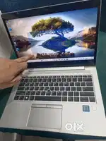 hp i5 touchscreen 8th gen laptop elitebook/16GB 512GB/ touch screen