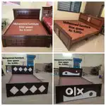 Queen & King Size Cot Dining Table Sofa Set & Mattress Factory Price