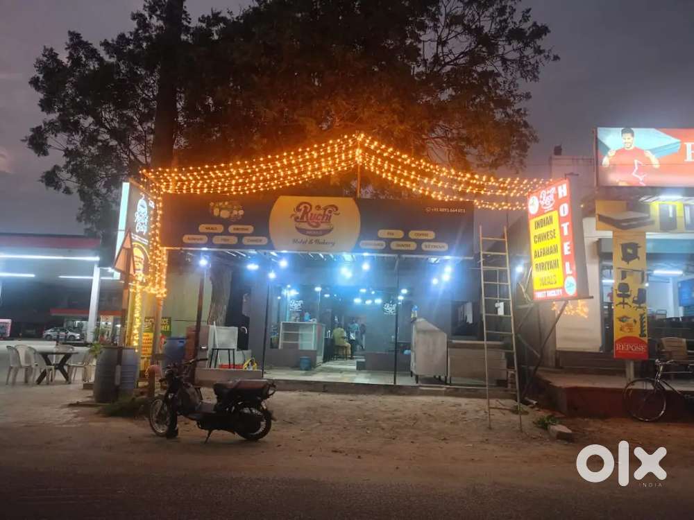 Running shop( RUCHI HOTEL AND BAKES)