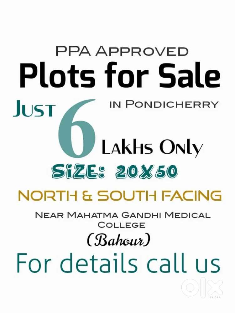 Plot for Sale in Pondicherry